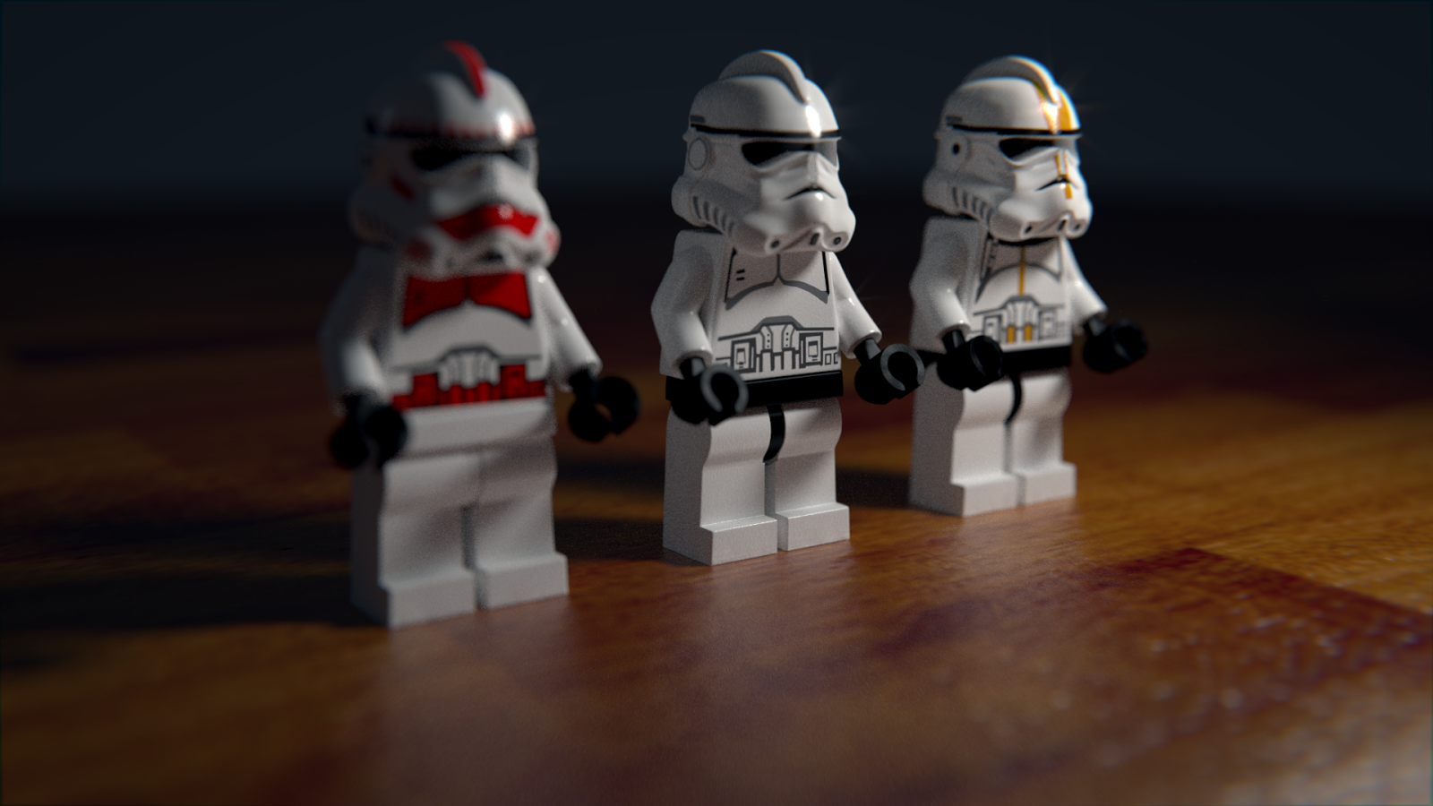 Lego minifigure Blender cycles render